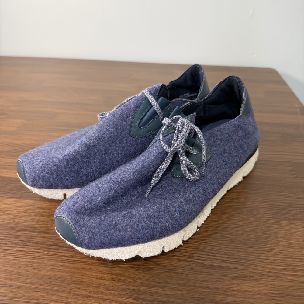 OTBT‎ Radius Blue Leather/Textile Sneakers Sz 10